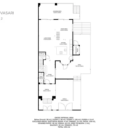 Vacation I Vasari, Near Marina, Private Pool, Rooftop Views, Big Groups Villa