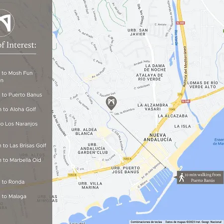 Vacation I Vasari, Near Marina, Private Pool, Rooftop Views, Big Groups Marbella